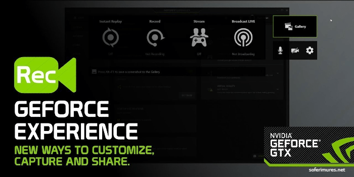 Nvidia GeForce Experience recorder